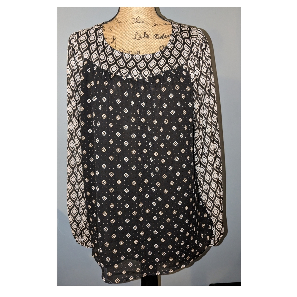 Loft Black & Beige Diamond size XL